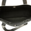 Burberry Studded Leather Trimmed House Check Canvas Tote Secondhand