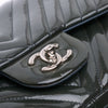 Chanel Jumbo Classic Chevron Patent Double Flap Secondhand