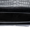 Saint Laurent Medium Croc Embossed Leather Monogram Sunset Crossbody Secondhand
