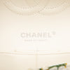 Chanel Medium Classic Chevron Tweed Floral Double Flap Secondhand