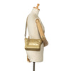 Chanel Small Metallic Lambskin Gabrielle Crossbody Secondhand