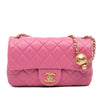 Chanel Mini Rectangular Classic Lambskin Pearl Crush Single Flap Secondhand