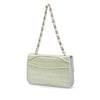 Chanel Chocolate Bar Satin Reissue 2.55 Single Flap Secondhand