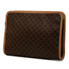 Celine Macadam Coated Canvas Clutch Secondhand