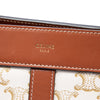 Celine Teen Triomphe Coated Canvas Cabas De France Crossbody Secondhand