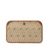 Dior Honeycomb Canvas Clutch Secondhand