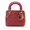 Dior Mini Lambskin Cannage Studded Supple Lady Dior Secondhand