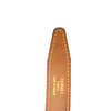 Hermès Box Calf and Courchevel Constance H Reversible Belt Secondhand