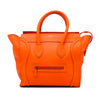 Celine Mini Leather Luggage Tote Secondhand