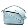 LOEWE Small Anagram Embossed Calfskin Puzzle Satchel Secondhand