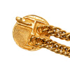 Chanel Gold Plated 31 Rue Cambon Paris Medallion Chain Belt Secondhand