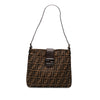 Fendi Zucca Canvas Shoulder Bag Secondhand