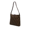 Fendi Zucca Canvas Shoulder Bag Secondhand