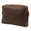 Celine Macadam Coated Canvas Clutch Secondhand