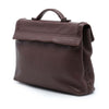 Secondhand Bottega Veneta Intrecciato Trimmed Leather Business Bag