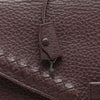Secondhand Bottega Veneta Intrecciato Trimmed Leather Business Bag