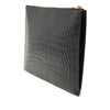 Saint Laurent Croc Embossed Leather Tiny Monogram Zipped Tablet Holder Secondhand