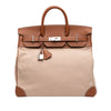 Hermès Toile Criss Viking and Evercolor HAC Birkin 40 Secondhand
