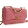 Secondhand Chanel Medium Lambskin 19 Flap