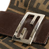 Fendi Zucca Canvas Shoulder Bag Secondhand