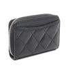 Chanel CC Quilted Caviar Zip Coin Purse Secondhand