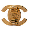 Chanel CC Gold Plated Turn Lock Clip On Earrings Secondhand