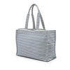 Celine Large Canvas Triomphe Striped Cabas Thais Tote Secondhand