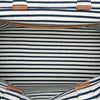 Celine Large Canvas Triomphe Striped Cabas Thais Tote Secondhand