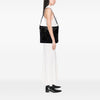 Prada Beaded Tessuto Floral Applique Tote Secondhand