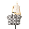 Secondhand Chanel Printed Canvas Gingham Weekender Tote