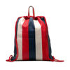 Gucci Canvas Sylvie Stripe Logo Drawstring Backpack Secondhand