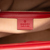 Gucci Medium Calfskin Bamboo Nymphaea Satchel Secondhand