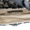 Dior Mini Oblique Canvas Saddle Bag Secondhand