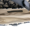 Dior Mini Oblique Canvas Saddle Bag Secondhand