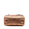 Dior Mini Metallic Crinkled Calfskin Cannage Lady Dior Secondhand