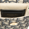 Dior Oblique Canvas Vertical Saddle Pouch Secondhand