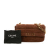 Celine Suede Monochrome Shoulder Bag Secondhand
