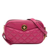 Versace Quilted Lambskin La Medusa Camera Bag Secondhand