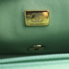 Chanel Mini Rectangular Bicolor Quilted Lambskin Top Handle Flap Secondhand