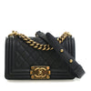 Chanel Small Quilted Caviar Boy Flap Secondhand