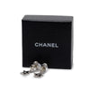 Chanel CC Brass and Strass Star Drop Push Back Earrings Secondhand