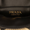 Prada Mini Embroidered Jacquard Symbole Triangolo Satchel Secondhand