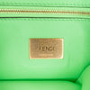 Fendi Zucca Embossed Leather Chain Midi Baguette Secondhand