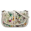 Gucci Calfskin Flora Nice Stirrup Crossbody Secondhand