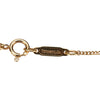 Secondhand Tiffany 18K Yellow Gold Rock Crystal Cross My Heart Necklace