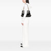 Chanel Glazed Calfskin Kiss Lock Frame Shoulder Bag Secondhand