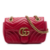 Secondhand Gucci Small GG Marmont Matelasse Calfskin Shoulder Bag