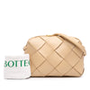 Bottega Veneta Small Lambskin Intreccio Cassette Camera Bag Secondhand