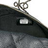 Chanel Caviar CC Filigree Round Clutch with Chain Secondhand