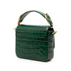 Chloé Mini Croc Embossed Calfskin C Satchel Secondhand